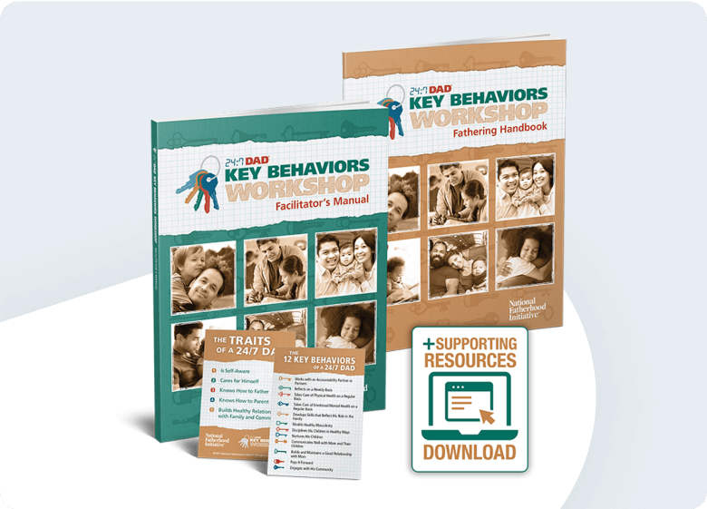 24:7 Dad Key Behaviors Workshop graphic