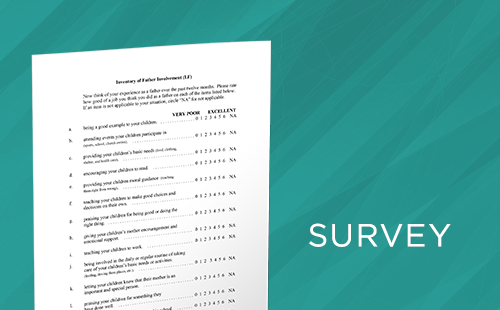 Inventory of Father Involvement (Long Form)