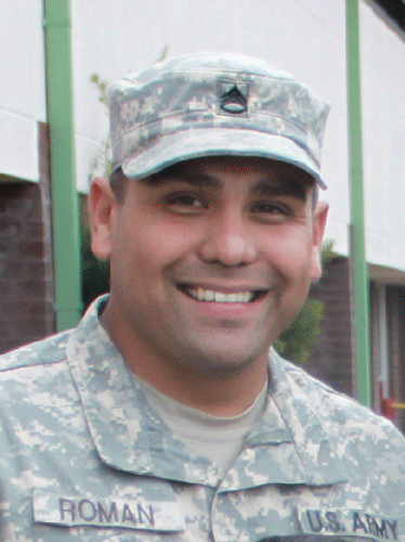 Ssgt Jorge Roman, 2013 Military Fatherhood Award finalist